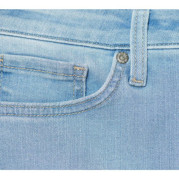 NWT $114 NYDJ Sheri Cuffed Slim Leg Ankle Jeans in Northstar - Picture 3 of 4